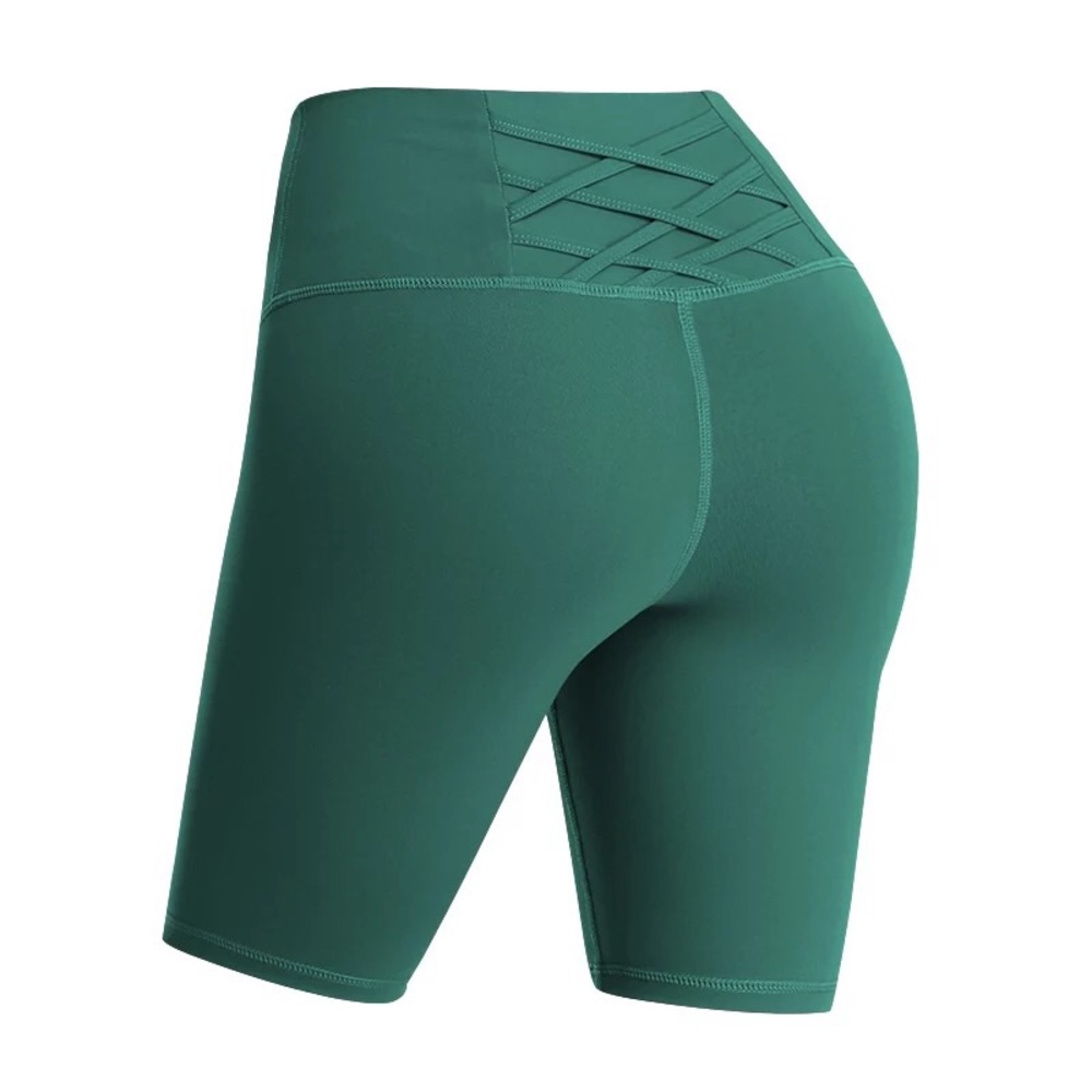 High waist yoga shorts